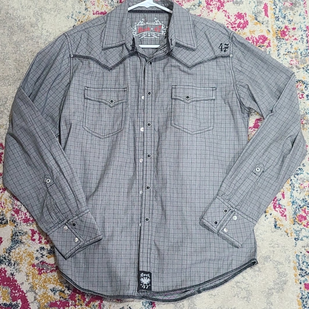 Rock 47 Button Up, long sleeve shirt